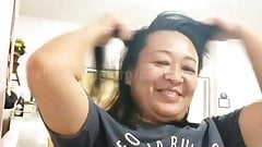 MOBILE FUN 18 – Thai mature watch handjob, show tits in CAM