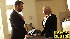 Smoking hot MILF Amy enjoys every second of rough pounding