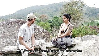 On a camping trip I fuck my neighbor’s pussy outdoors CREAMPIE – Porn in Spanish