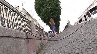 Street slut wants a cock in her ass